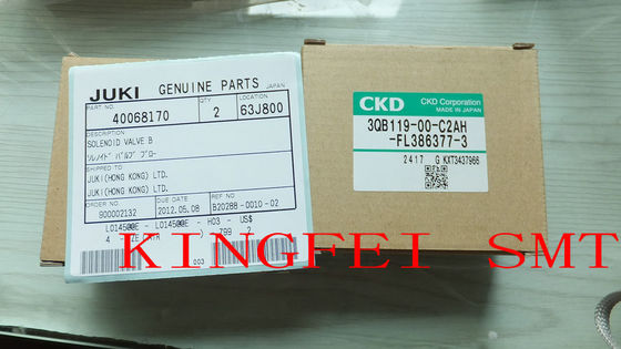 comprar Uso 3QB119-00-C2AH-FL386377-3 da válvula de solenoide B de JUKI FX-3 40068170 na máquina de SMT fabricação em linha