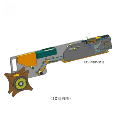 comprar Auto alimentador da etiqueta da precisão para a largura da máquina 32mm da série de Siemens D fabricação em linha