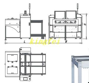 comprar NL-M-TN SMT Carregador Descarregador Máquina NG / OK Board Harvester fabricação em linha
