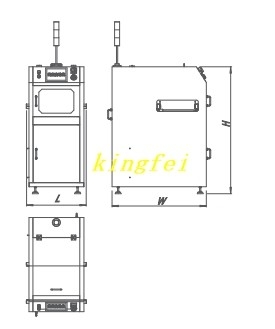 LV-350W-TN SMT Máquina de sucção a vácuo Placa de carregamento Máquina de carregamento Descarregador