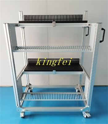 Samsung SM Feeder Storage SMT Mounting Machine Material Rack Trolley Material de armazenamento Rack Feeder Storage