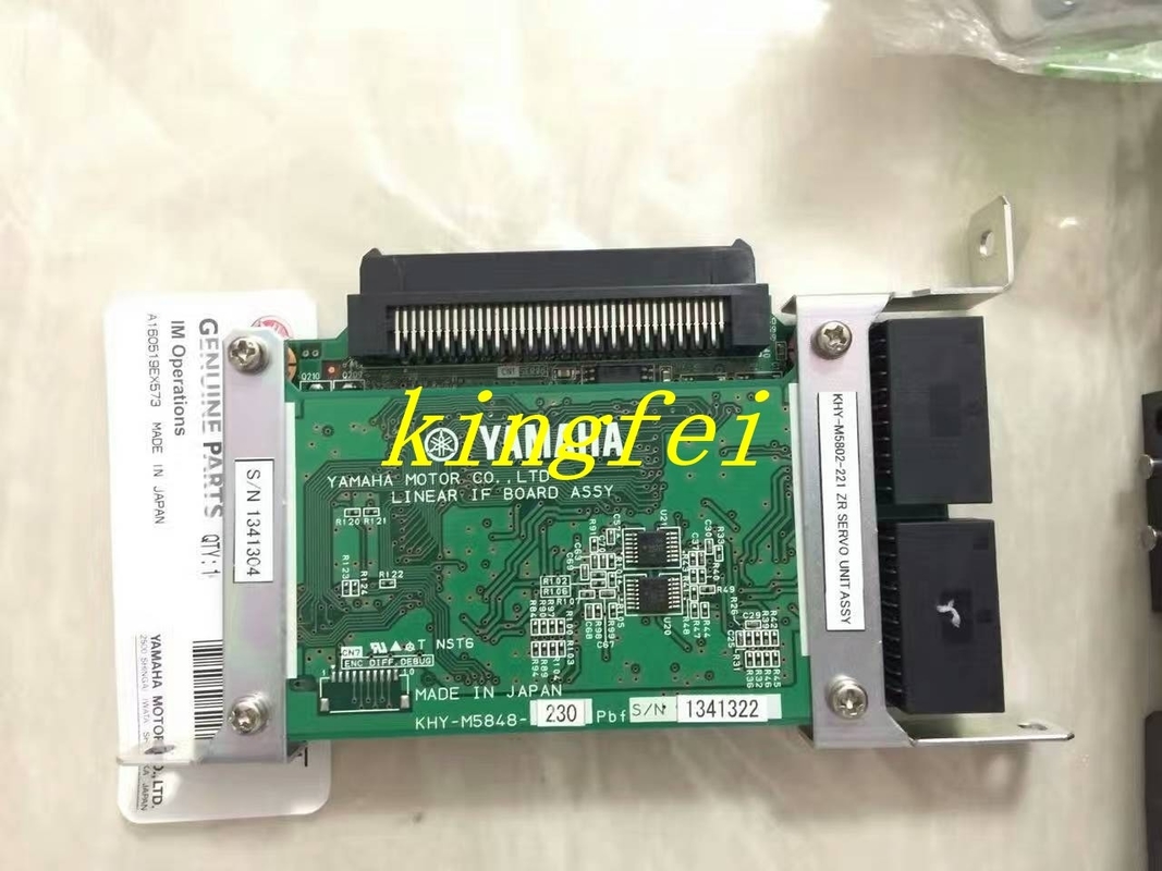 YAMAHA KHY-M5802-221 ZR Servo Unit Assy KHY-M5848-230 Linear IF Board Assy YAMAHA Acessório de Máquina