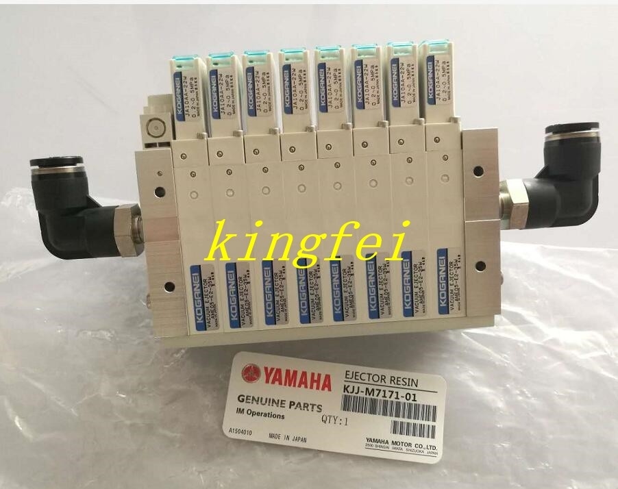 YAMAHA KJJ-M7171-01 KJJ-M7171-00 YS100 grupo de válvulas solenoides JA10AA-21W YAMAHA Acessório de máquina