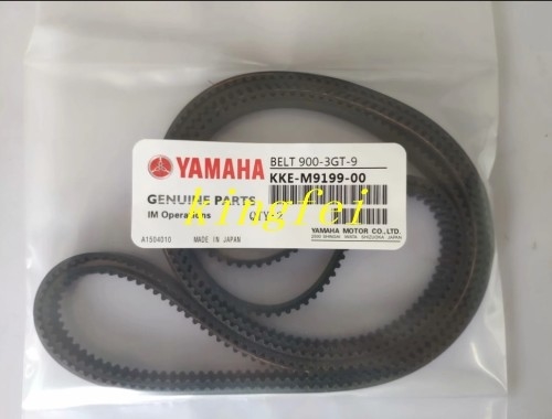 YAMAHA KKE-M9199-00 BELT 900-3GT-9 YS24 cinto de eixo U cinto de engrenagem preto YAMAHA Acessório de máquina