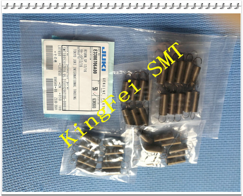 Peças do alimentador do SP SMT do retorno da mola E3300706A00 do alimentador de AF12FS para a máquina de JUKI